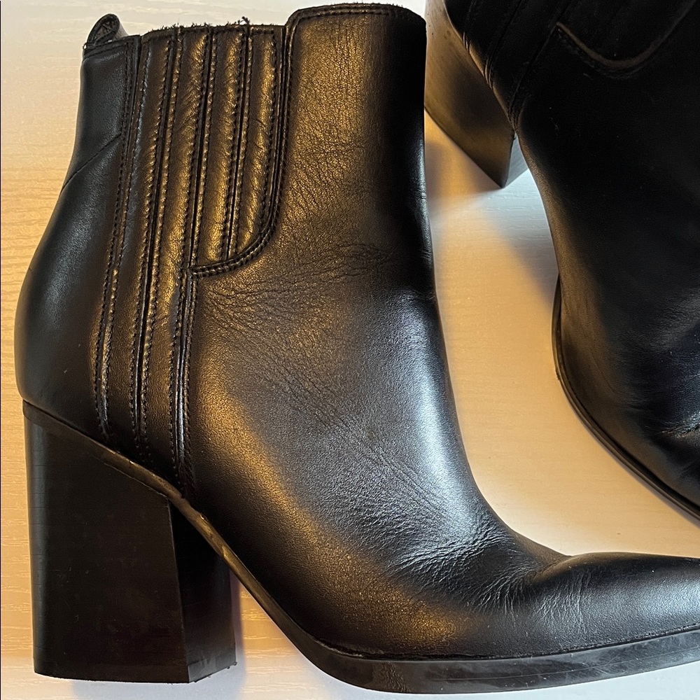 Marc Fisher Black Ankle Booties